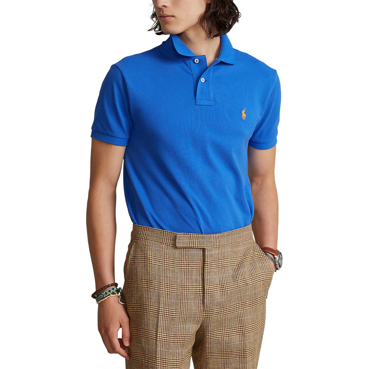 Polo Ralph Lauren Slim Fit Mesh Polo Shirt